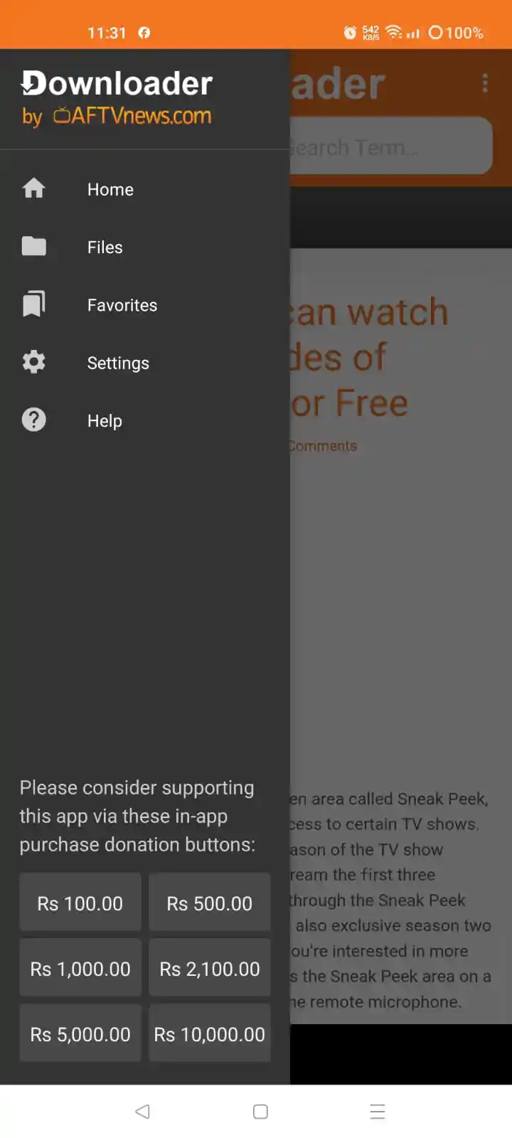 Downloader By AFTVnews Android
